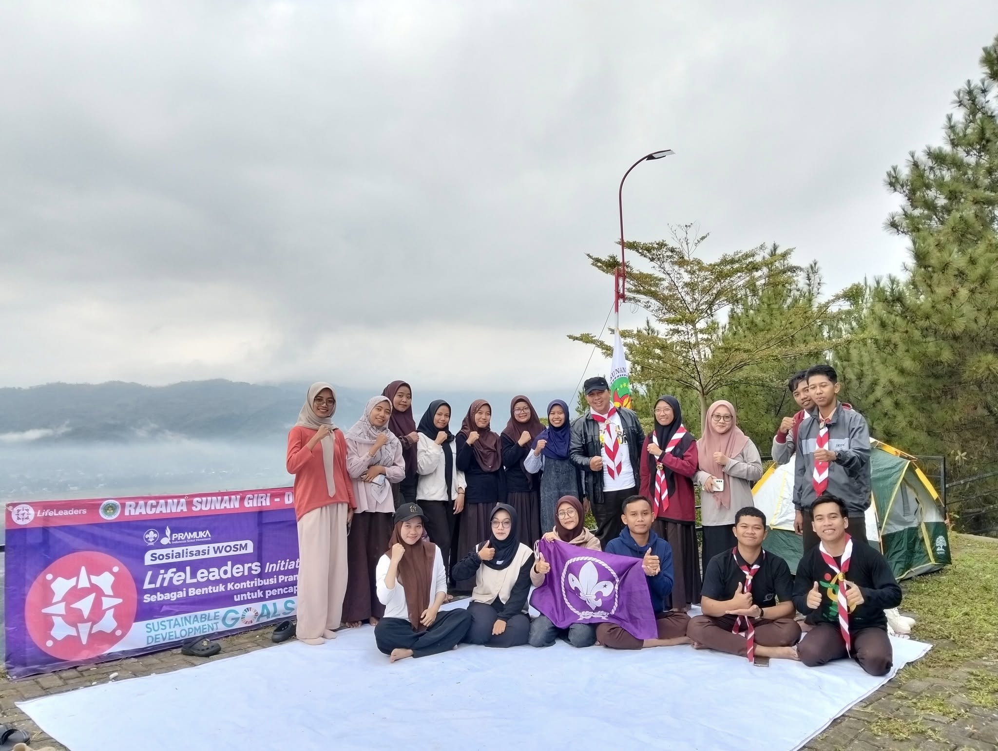 Racana Sunan Giri-Dewi Murtasiyah Gelar Ngobrac Camp, Suntik Semangat & Gagas Aksi Nyata