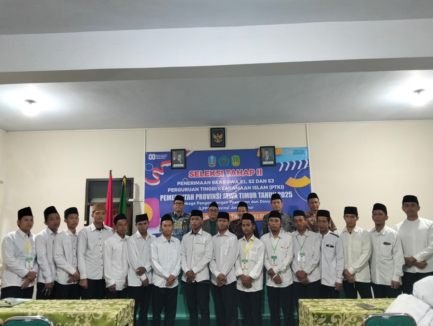 Seleksi Tahap II Beasiswa S1 PTKI LPPD Jatim Digelar di STIT Sunan Giri Trenggalek