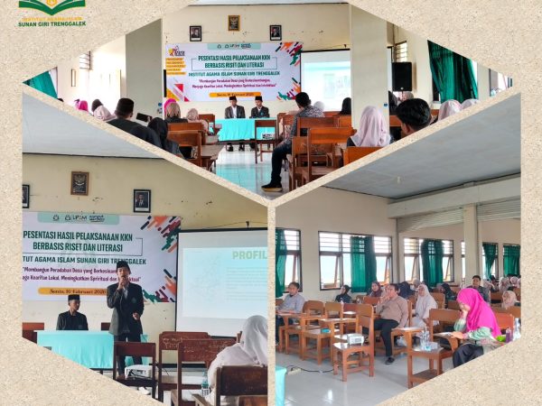 KKN Berbasis Riset dan Literasi, Mahasiswa IAI Sunan Giri Trenggalek Tunjukkan Dampak Nyata di Desa